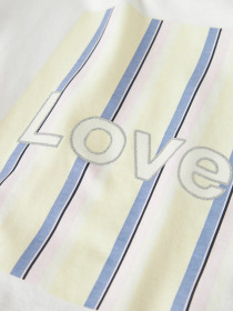 NAME IT T-shirt Falala White Sorbet Stripes